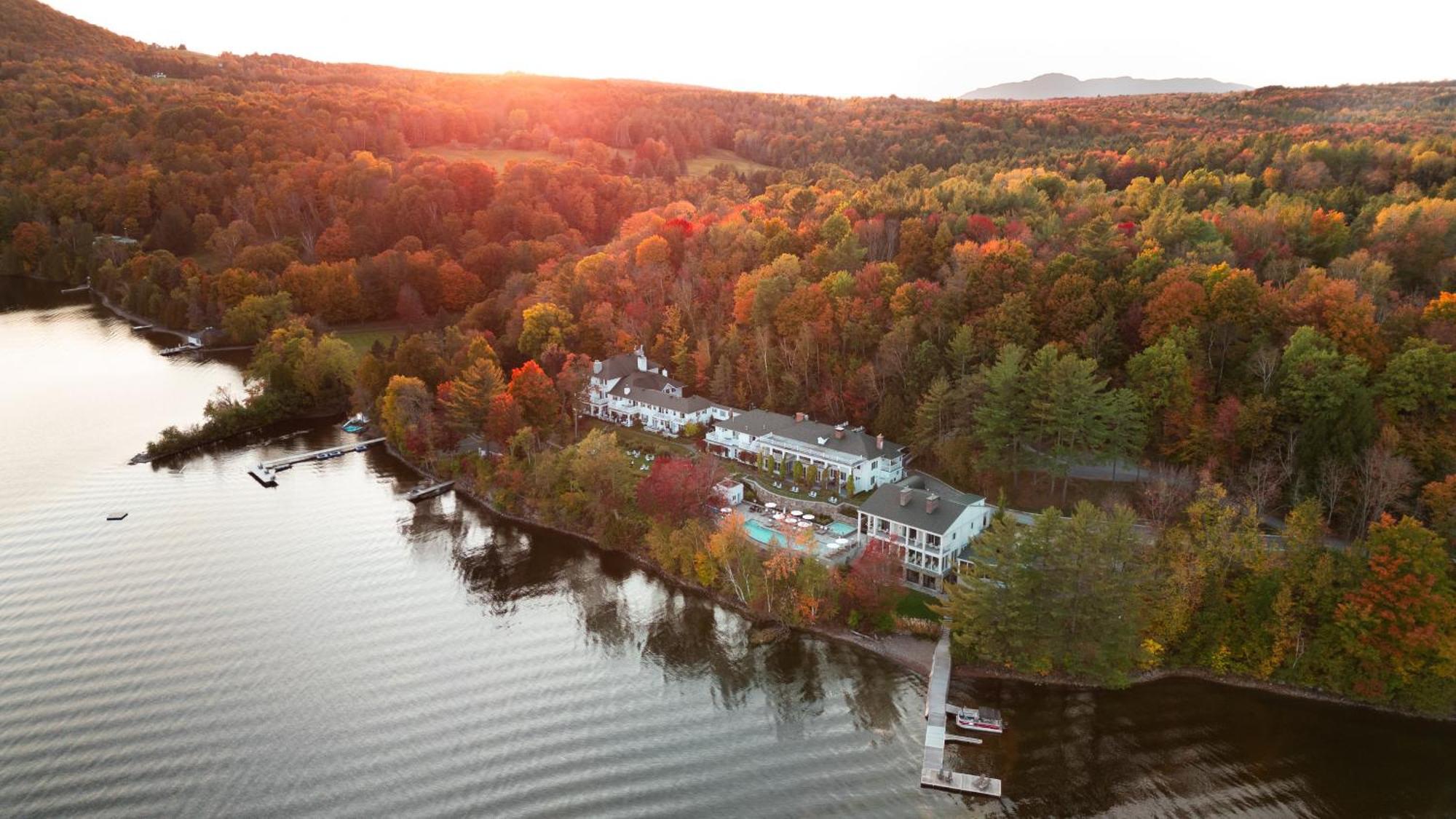 Manoir Hovey, Relais & Chateaux Норт-Гетлі Екстер'єр фото