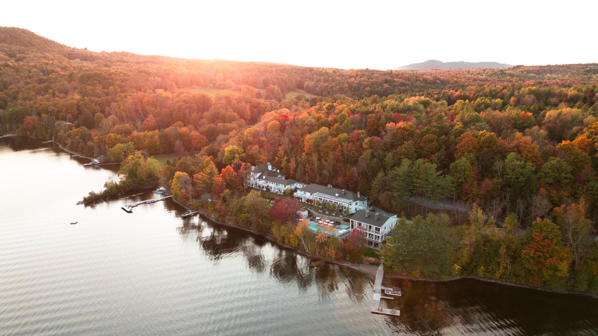 Manoir Hovey, Relais & Chateaux Норт-Гетлі Екстер'єр фото